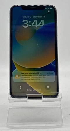 Unlocked iPhone X 256GB 1