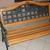 BENCH   CAST IRON AND WOOD ANTIQUE 1 thumbnail