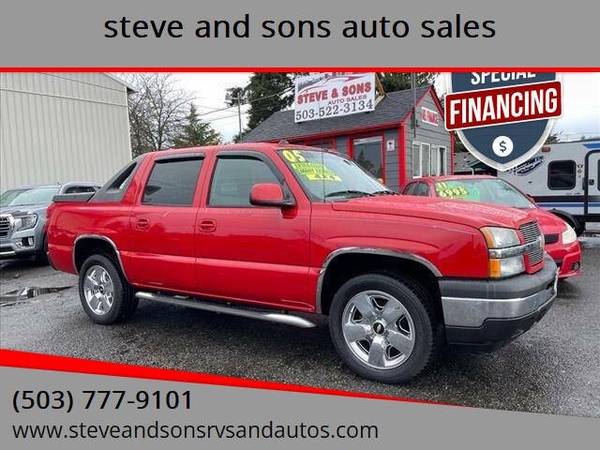 2005 Chevrolet Avalanche 4x4 4WD Chevy 1500 LT 4puerta  Cabina Doble SB Camioneta - $8,450 (Steve & Sons Auto Sales LLC)63623146502145124