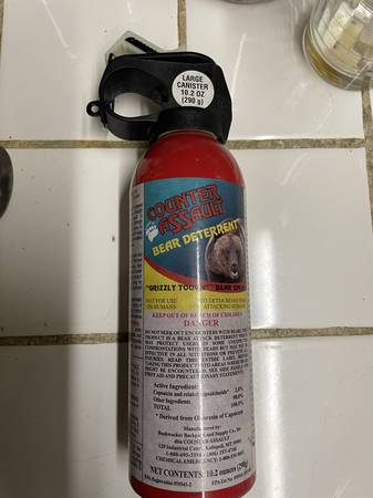 Counter Assault bear spray 10.2 ounce large can 1