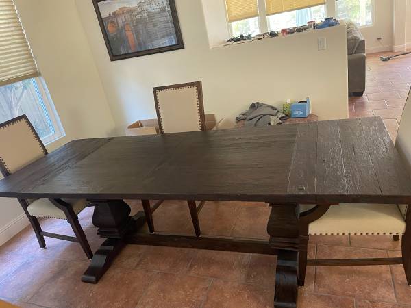 Dining table and chairs 1