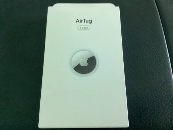 Apple AirTag Model A2187 for iPhone iPad 4 in Pack w/ Free 4 Air Tags 1