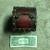 small hinged decorative trinket rivet red wood box with metal handle 2 thumbnail