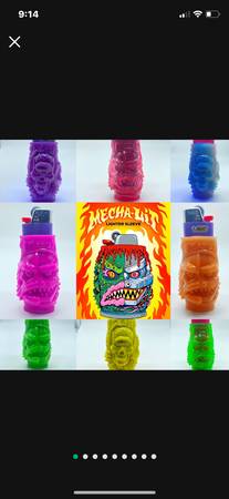 The Mecha lit lighter sleeves are now available.   They fit standard B 1