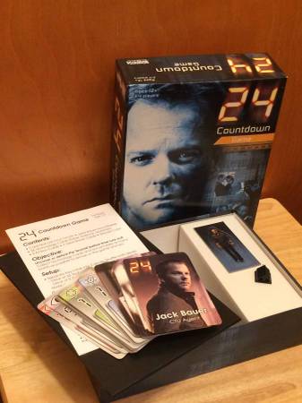 24 Countdown GAME Based on the FOX TV Show ♦ Kiefer Sutherland 1