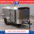 2026 Interstate 5 X 10 Victory Enclosed Cargo Trailer Pewter 1 thumbnail