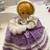 Vintage 60's Purple & White Crochet Toilet Paper Cover, Girl w/Bonnet 2 thumbnail