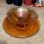 Depression Glass Bowl and Plate 1 thumbnail