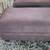 Grey Velvet couch w ottoman 2 thumbnail