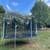 ORCC 8 x 13 FT Oval Outdoor Trampoline with Safety Net 1 thumbnail