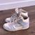Size 9 Women’s Nike Dunk High Sail Football Grey, DD1869-102 1 thumbnail