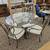 Round Glasstop Kitchen Table w/4 Chairs 1 thumbnail