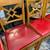 Vintage Mid Century Folding Card Table & Chairs Set 6 thumbnail