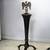Vintage 1950-1970 Cast Iron Eagle Finial Fireplace Andirons (Pair) $250 2 thumbnail