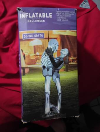 GOOSH 5.2 FT Halloween Inflatable Skeletons, Open Box Never Used 1