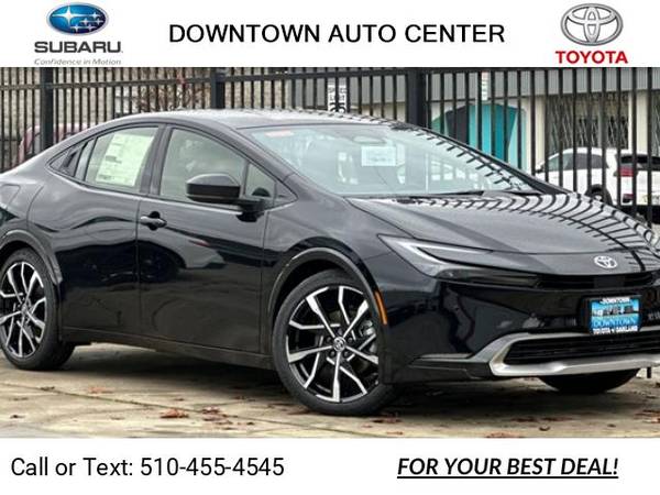 2026 Toyota Prius PlugIn Hybrid XSE hatchback Black 1