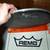 SPACE PERCUSSION DRUM set HEAD 14 inch Black Tom Tom Vintage Part Remo 3 thumbnail