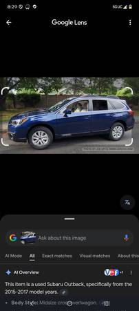 2015 Subaru outback 1