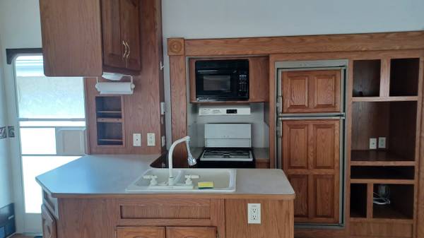 Fully equipped RV on a driveway 1