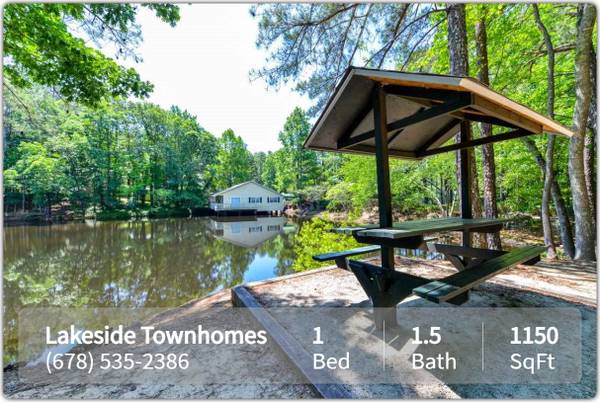 Comfortable living. Conveniently located, spacious 1 bed 1.5 bath! 1