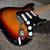 2017 Fender MIM Standard Stratocaster Guitar Maple Neck Sunburst. 2 thumbnail