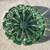 Emerald Green Hand-Cut  Leaded Crystal  Ashtray or Dish. 8"dia 1 thumbnail