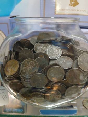 1943 steel penny / war pennies 1