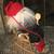 Norwegian Nisse Gnome Santa Doll with Spoon, rocking chair 4 thumbnail
