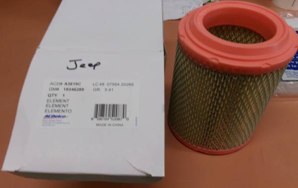 Automotive Engine air filter-AC Delco 1