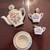 Vintage 1950s Child’s Porcelain Tea Set – Original Box 2 thumbnail