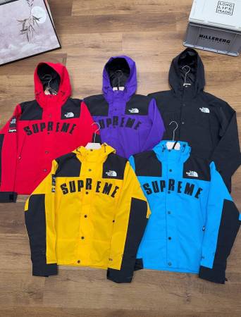 I have some Supreme X North Faces 1