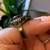 Vintage Sterling Silver Ring with Natural Garnet Stone Adjustable Size 5 thumbnail