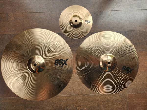 Sabian B8X Crash Pack 1