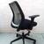 Black Office Computer Desk Chair with Ventilated Curved Mesh Back 5 thumbnail
