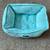 Nandog Bolstered Reversible Design Dog/Cat Bed | Light Aqua | Like New 1 thumbnail