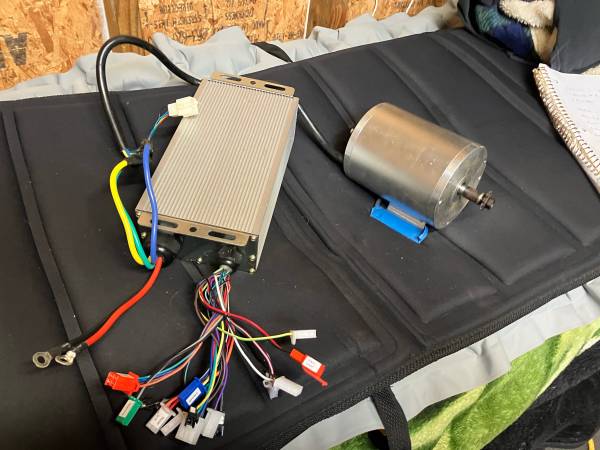 3000 w 72v electric motor and charge controller 1