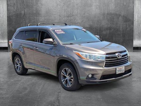 2016 Toyota Highlander XLE SUV - $15,995 (Llame al *(760) 585-4333* para confirmar disponibilidad al instante)63440802844801123