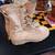 waterproof combat/hiking boots w/Vibram soles & Gortex lining, small 1 thumbnail