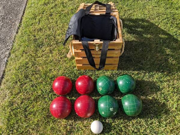 Beautiful Lawn Grass Bowling Sportscraft Heritage Bocce Collection 1