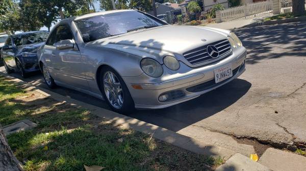 2003 MERCEDES BENZ CL500 !!! TÍTULO LIMPIO, PLATA/NEGRO - $2,500 (Azusa)63618280099843124