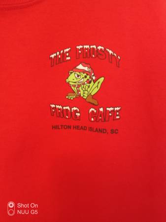 The Frosty Frog Cafe Hilton Head Island SC T Shirt 1