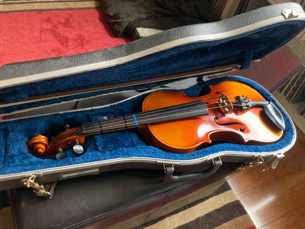 No280 Suzuki violin Nagoya 1/8 1988年 1988 Suzuki Nagoya violin - musical instruments - by owner