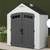 STORAGE SHED-  7-ft x 4-ft Vista Off-white Resin  (Floor Included) 1 thumbnail