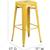 Toolix Barstool, Yellow 2 thumbnail