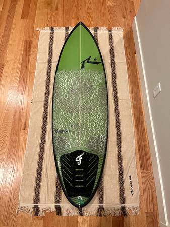 5'8" Rusty Smoothie Surfboard 1