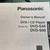 Panasonic DVD-S48 DVD Player with remote and manual 2 thumbnail