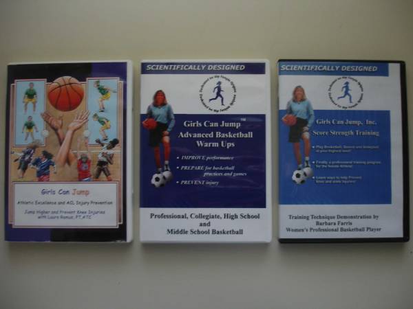 Girls Basketball Training DVD's 1