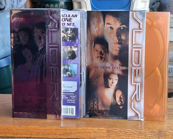 Sliders Seasons 1-4 DVDs 1