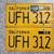 1960 California License Plates, original, DMV Clear Guaranteed 1 thumbnail