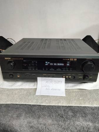 ¡Vendido! Mira mis otras cosas.  
Receptor AV Denon AVR-1603. Funciona. - $60 (Wheaton)63471084978945120
